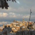 Montefollonico e la neve